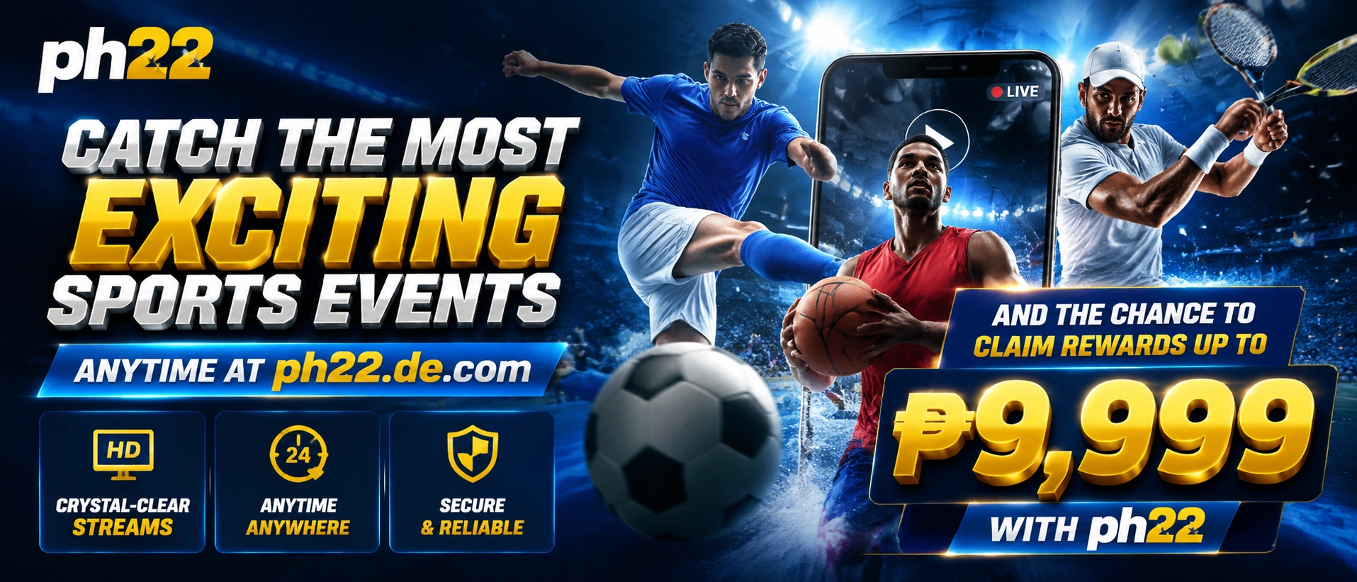 PH22 homepage visual for Filipino players
