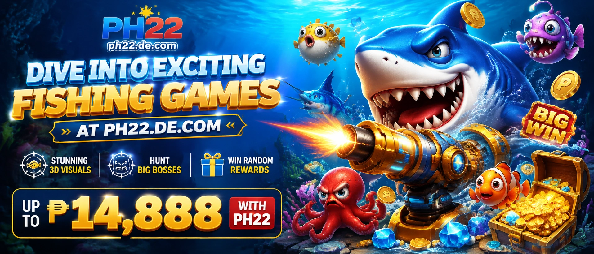 PH22 fish game room preview