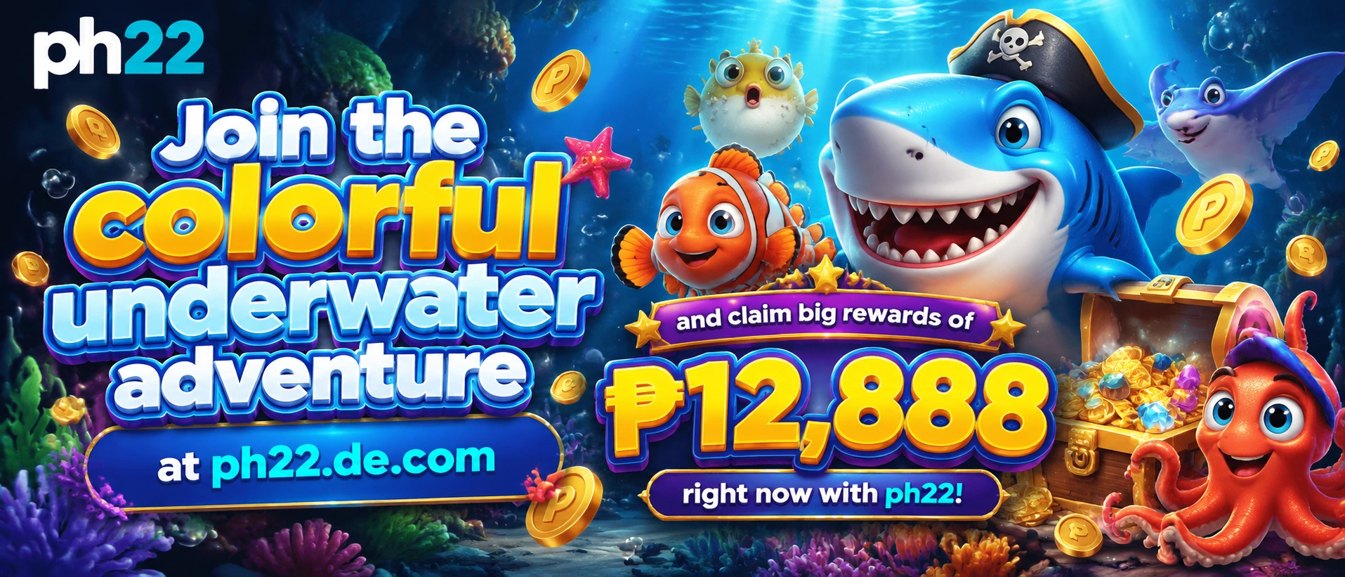 PH22 fishing game interface preview