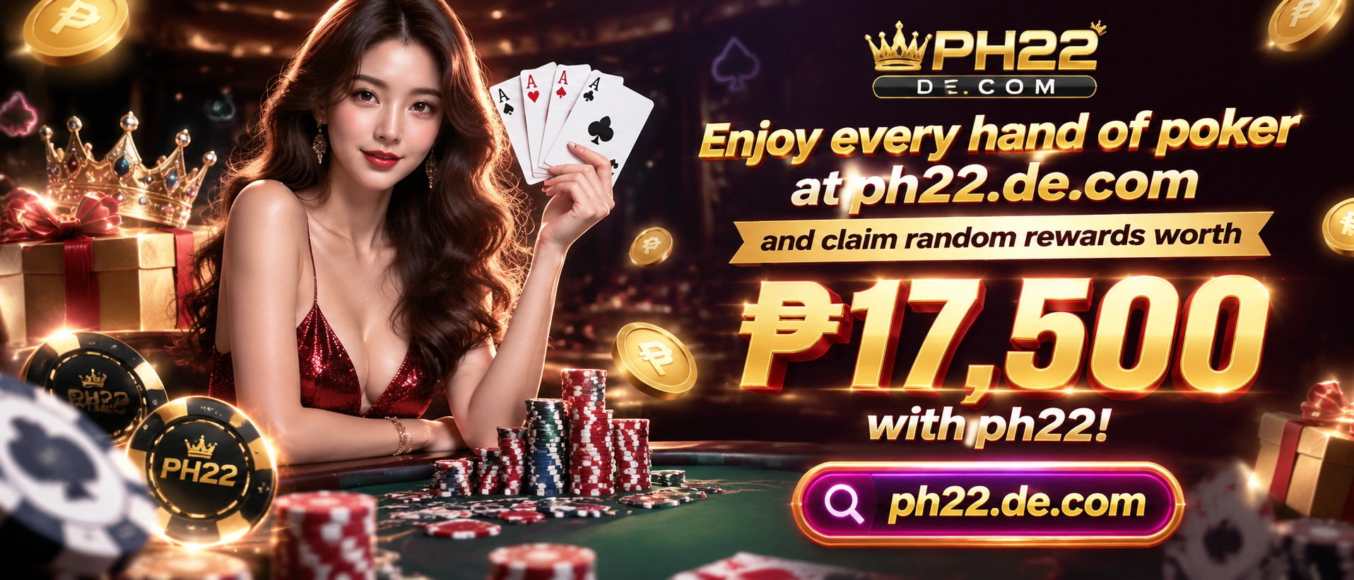 PH22 Poker VIP-focused poker visual