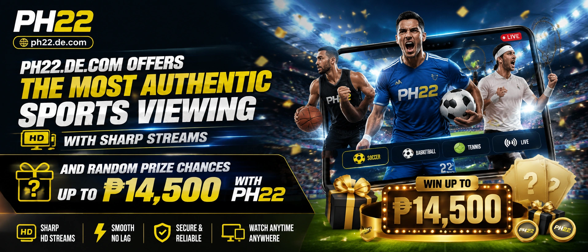PH22 sports feature visual