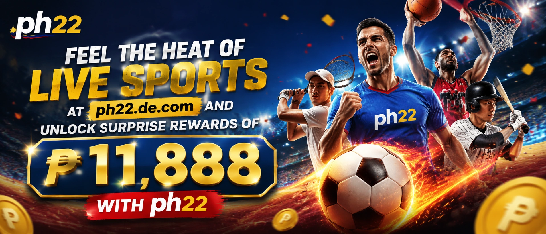PH22 live sports feature visual